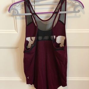 PINK Victoria's Secret Tops - 👗2 for $20👗VS Pink bling mesh Y-back tank PINK Victoria's Secret Tops - 👗2 for $20👗VS Pink bling mesh Y-back tank